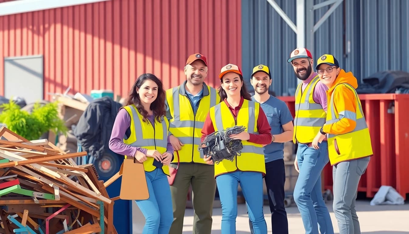 Efficient Schrottabholung Wuppertal service collecting diverse scrap from residential areas.