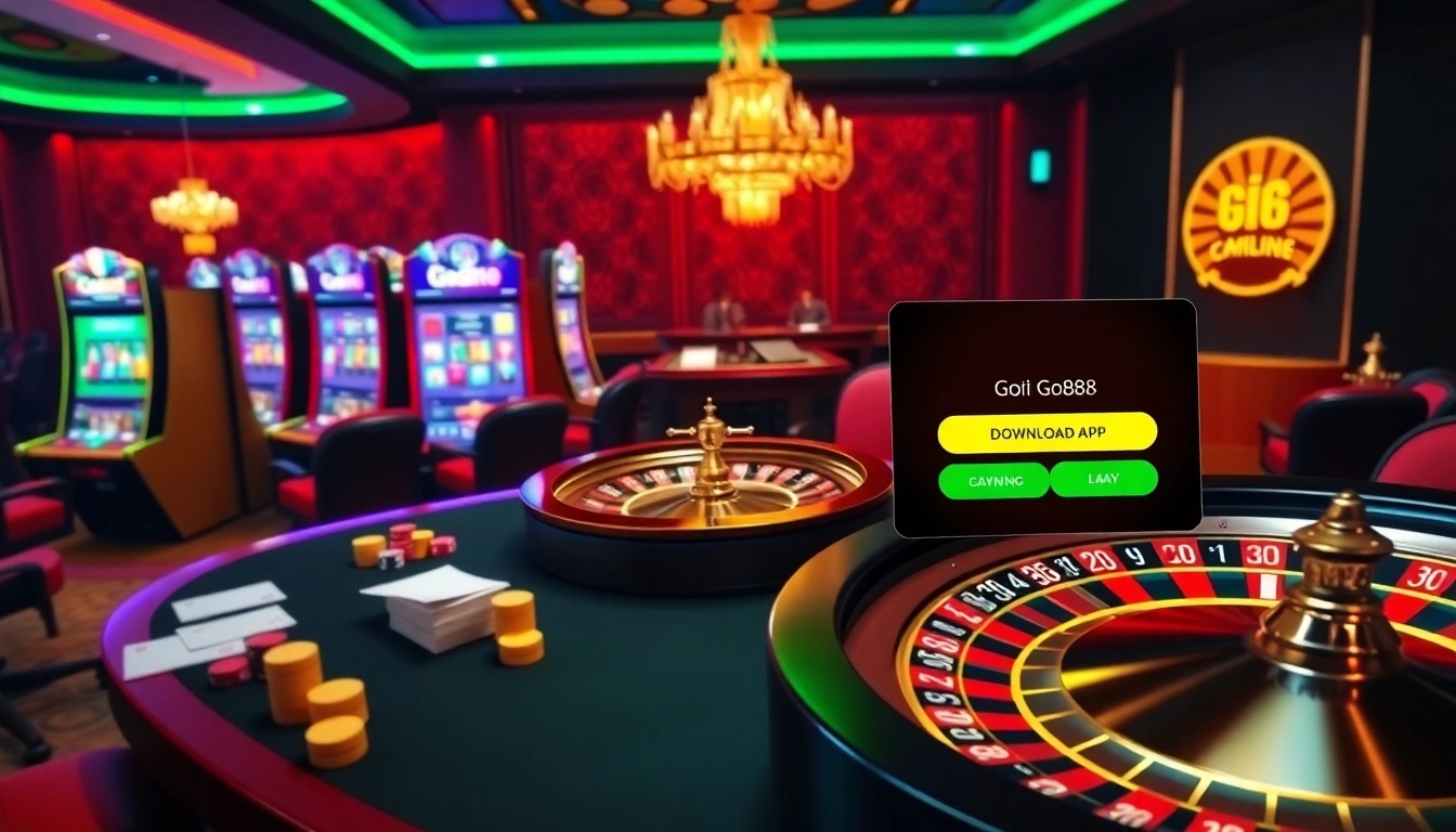 Experience the thrill of gambling as you tải go88 and engage with vibrant casino games.