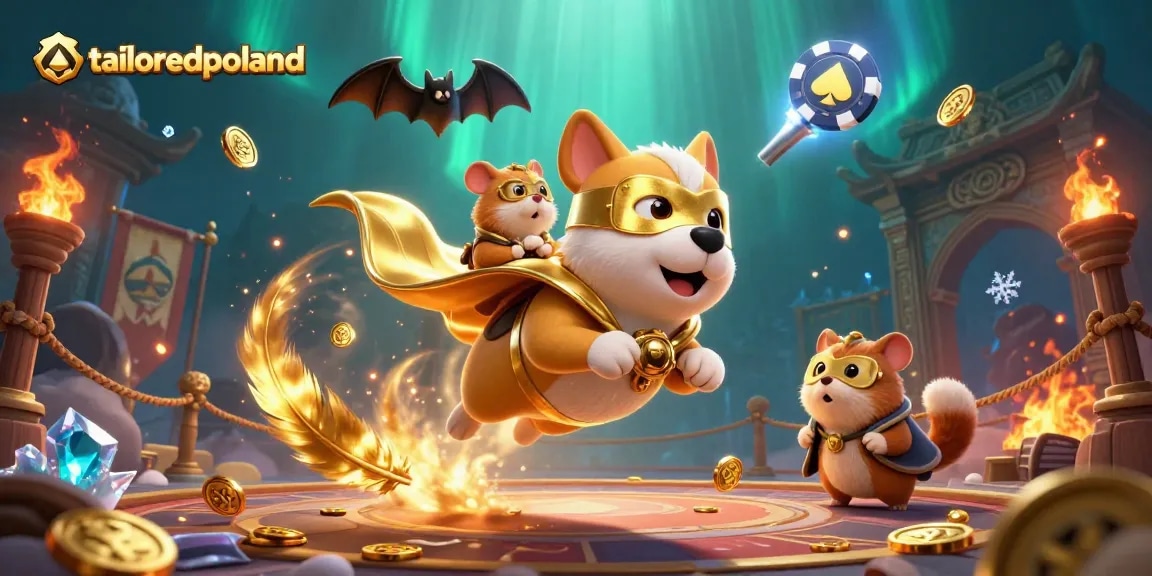 Engage with tailoredpoland's exciting gaming universe featuring a heroic canine and his rodent ally.