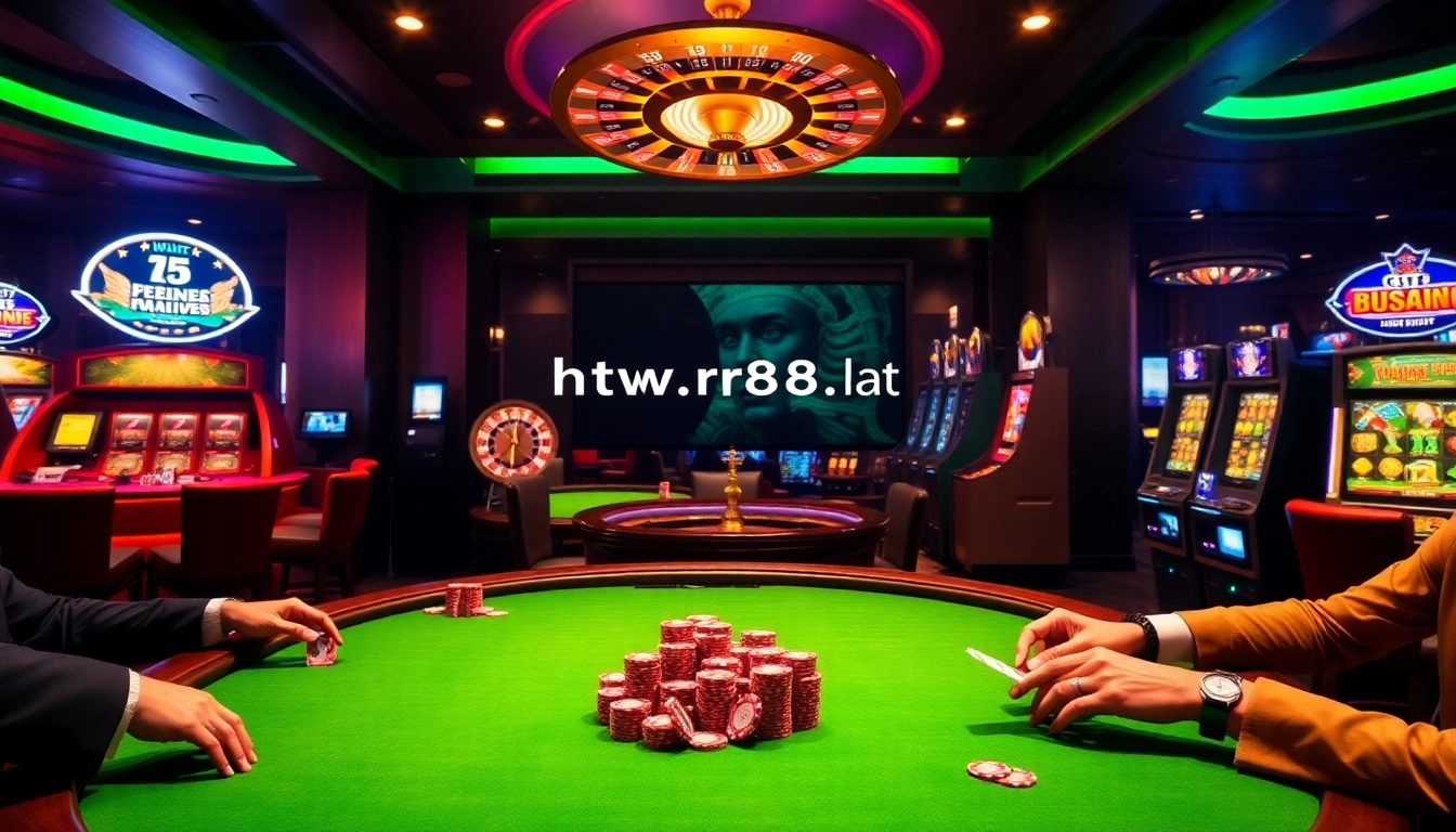Experience winning strategies at https://rr88.lat/ with luxury casino games like poker and slots.