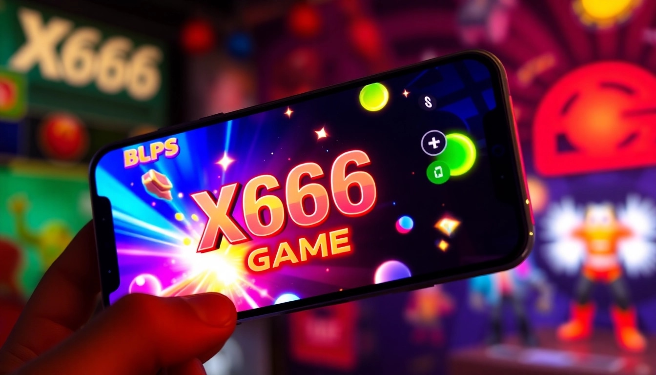 Catch thrilling gameplay on the X666 platform with vibrant interfaces and lively gaming elements.