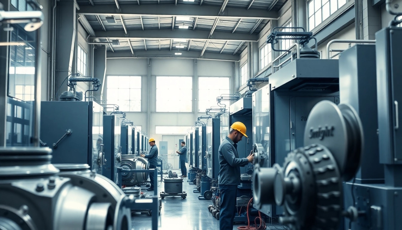 Diecasting Malaysia: Advanced diecasting machines in a modern facility, showcasing precision manufacturing.