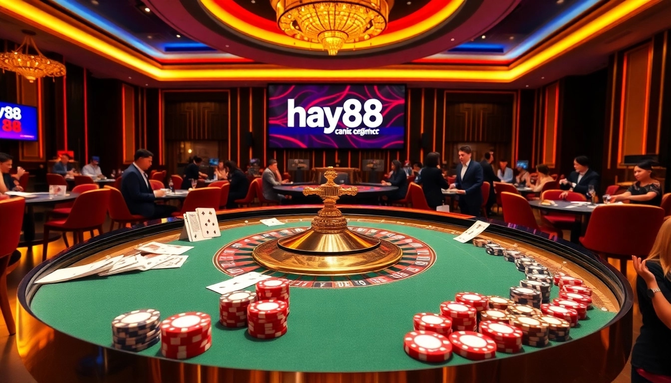 Experience the thrill of gaming at hay88.page with luxury casinos and engaging online interfaces.