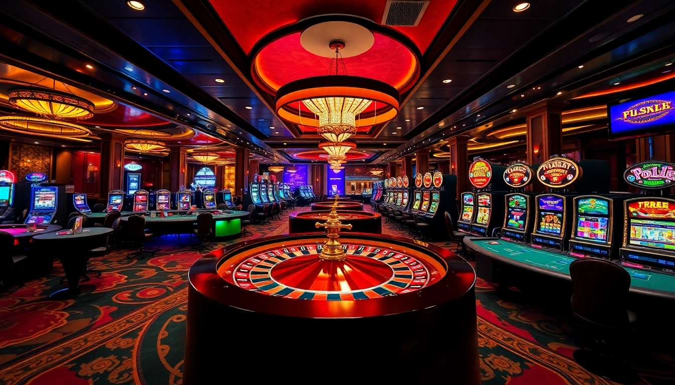 Experience the thrills of hay88.deal with vibrant casino elements like roulette, poker, and slots.