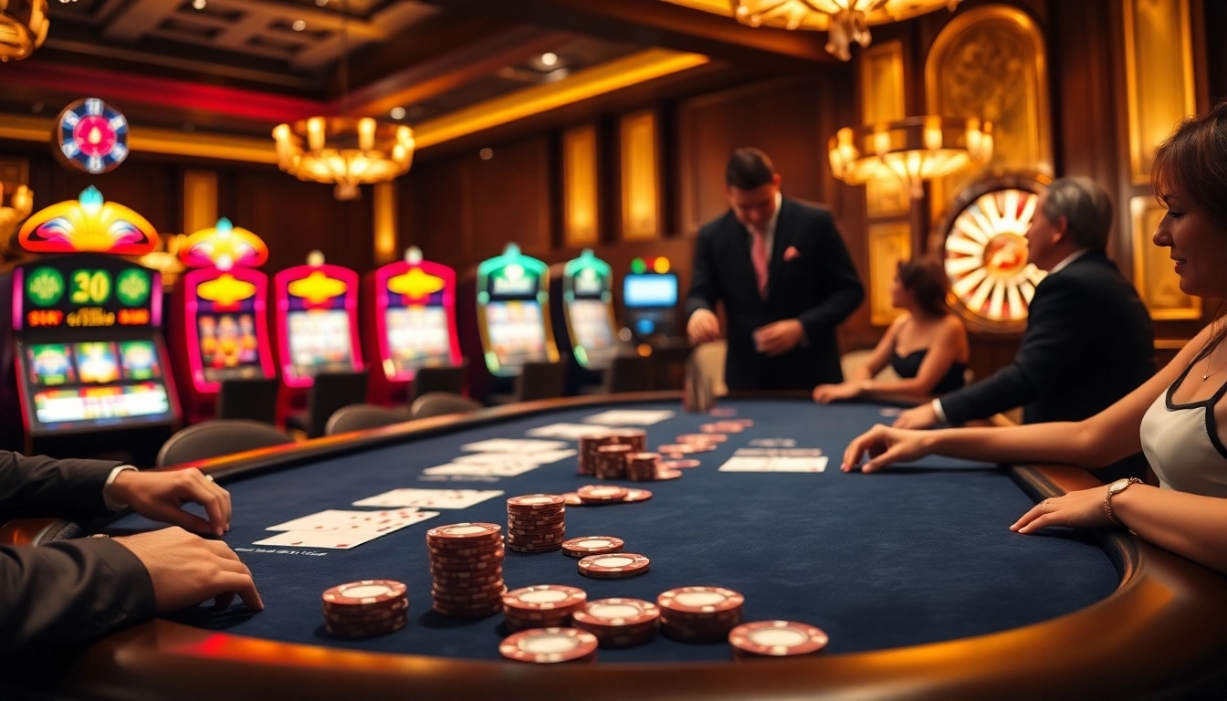 Betting strategies come alive at newphim with thrilling poker action and vibrant casino scenes.