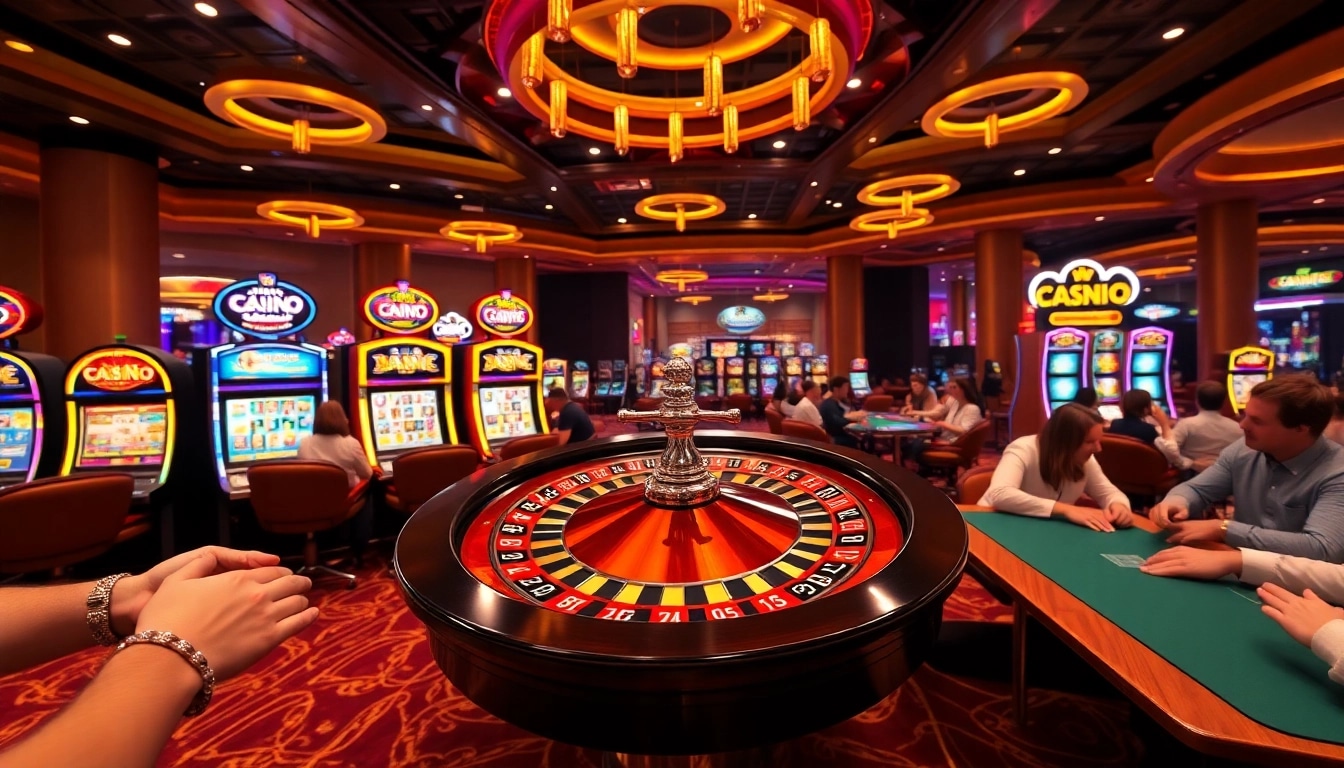 Experience the thrill of gambling at https://impactxoft.com with vibrant casino games and excited players.