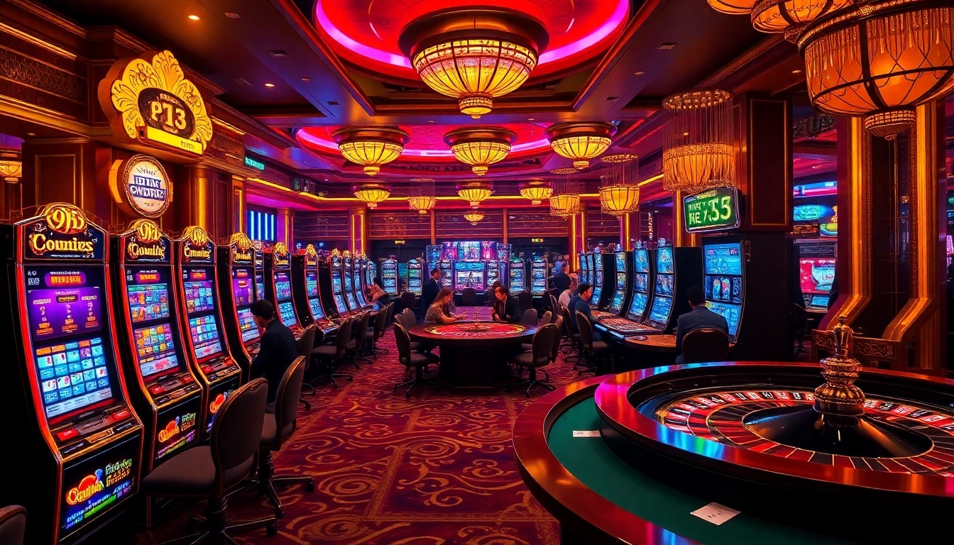 Experience the thrill of gambling at ph33 casino with exciting games and vibrant atmosphere.