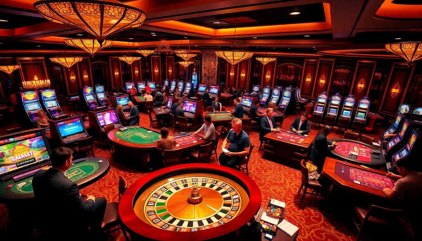 Experience the thrill of betting at https://rr88me.com/ with vivid casino gaming visuals featuring roulette, poker, and slots.