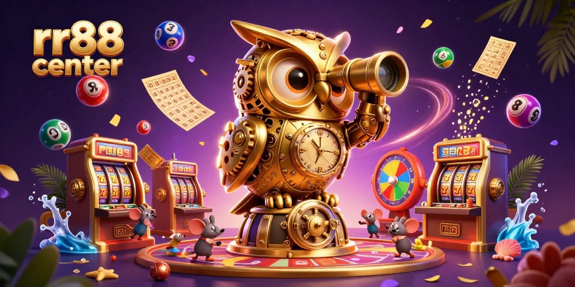 Win big at rr88 center with lively casino characters and game elements creatively illustrated.