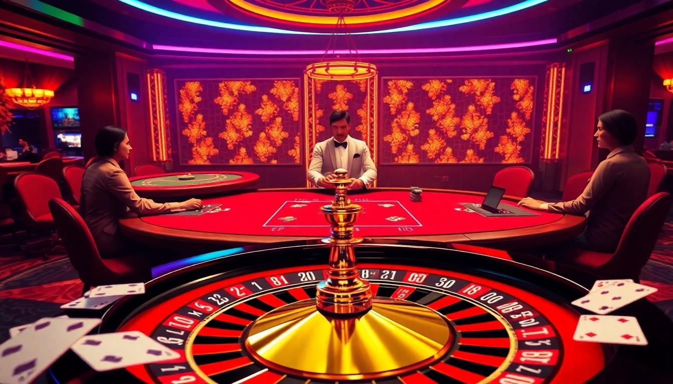 Experience the thrill of winning at https://hu88u.com/ with a vibrant online casino setting.