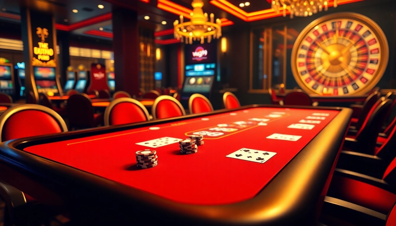 Players engaging in a thrilling gaming experience at Vua99’s online casino.