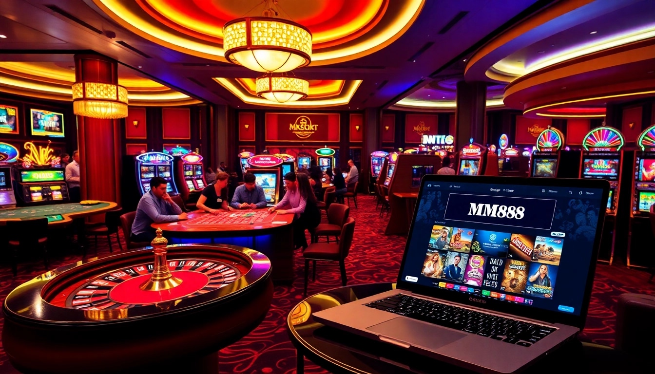 Enjoy a thrilling moment at https://1mm888.com/ with exciting poker and vibrant slot machines.