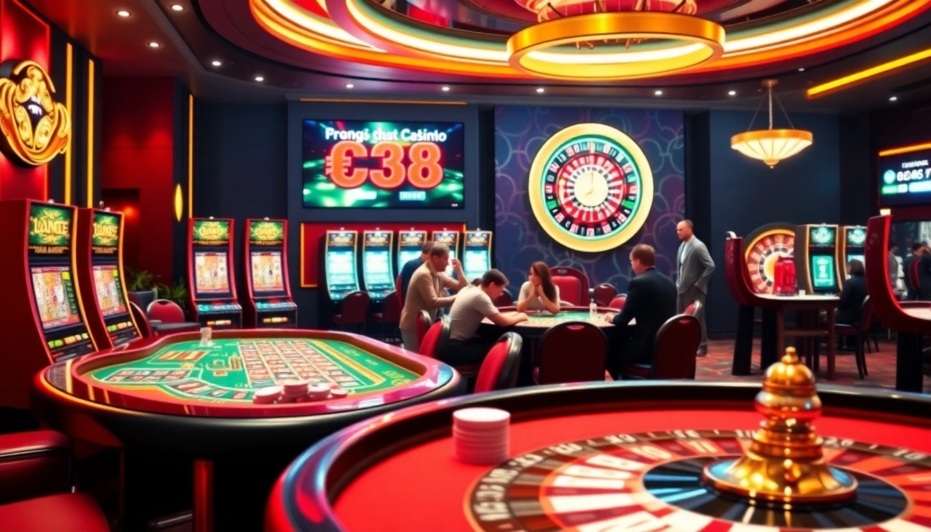 Engage in thrilling gambling activities at trang chủ uk88 with vibrant casino tables and exciting slot machines.