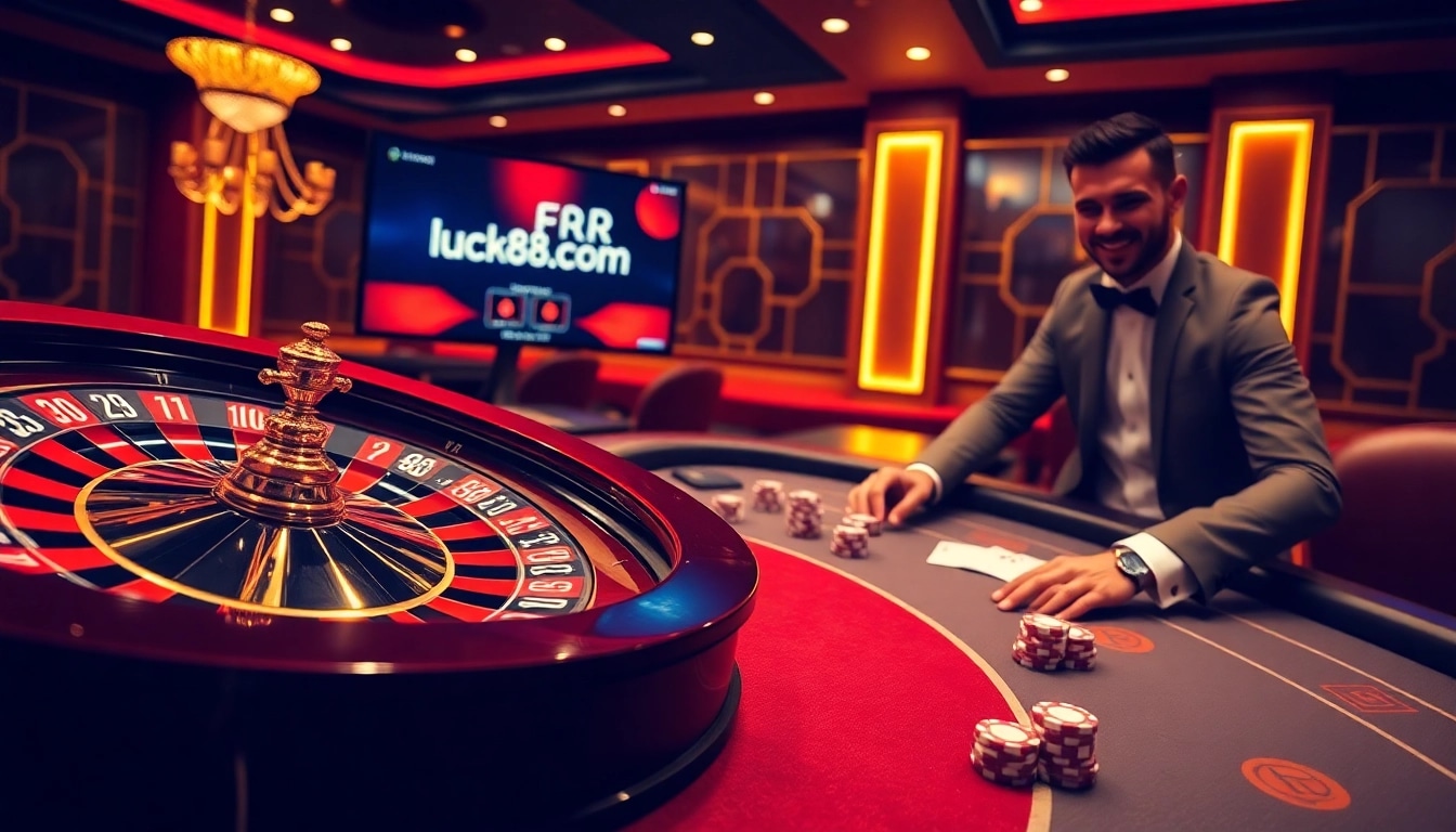 Experience thrilling gaming at https://luck88com.net/ with vibrant casino tables and exciting action.