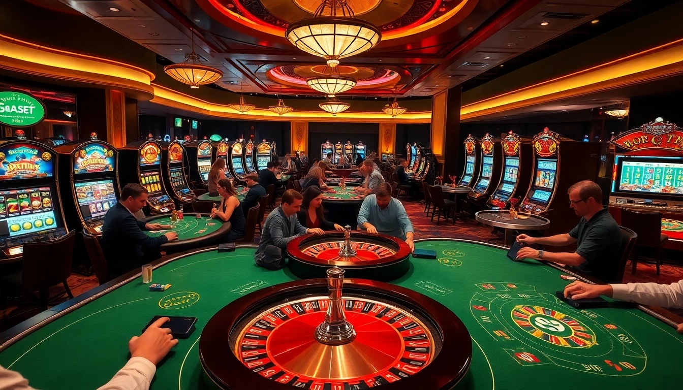 Experience the excitement of live gambling action at https://bet888.solutions/ featuring poker tables, slot machines, and roulette wheels.
