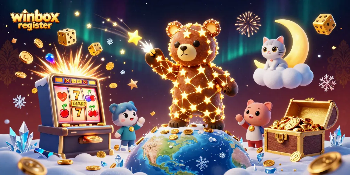 Experience seamless play and win with Winbox register - a vibrant casino adventure illustration.
