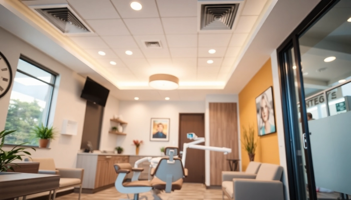 Interior view of 神野クリニック showcasing clean design and tranquility for patients.