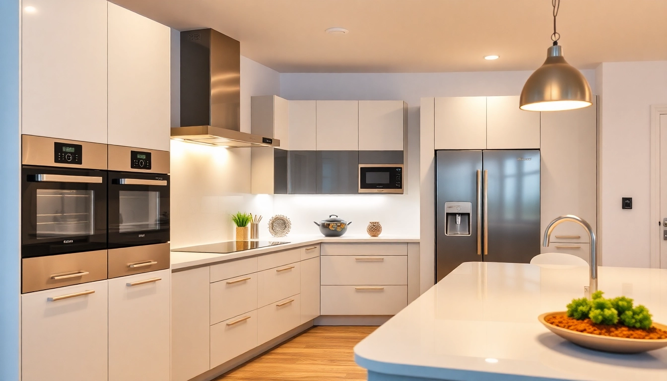 Showcasing уреди за вграждане in a sleek kitchen setting with stylish design elements.