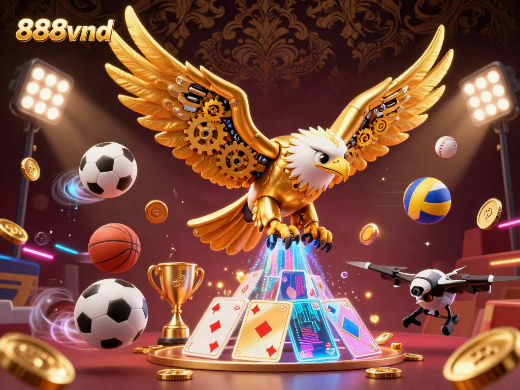 Participants enjoy thrilling gameplay at 888vnd's online casino with virtual elements and sports excitement.