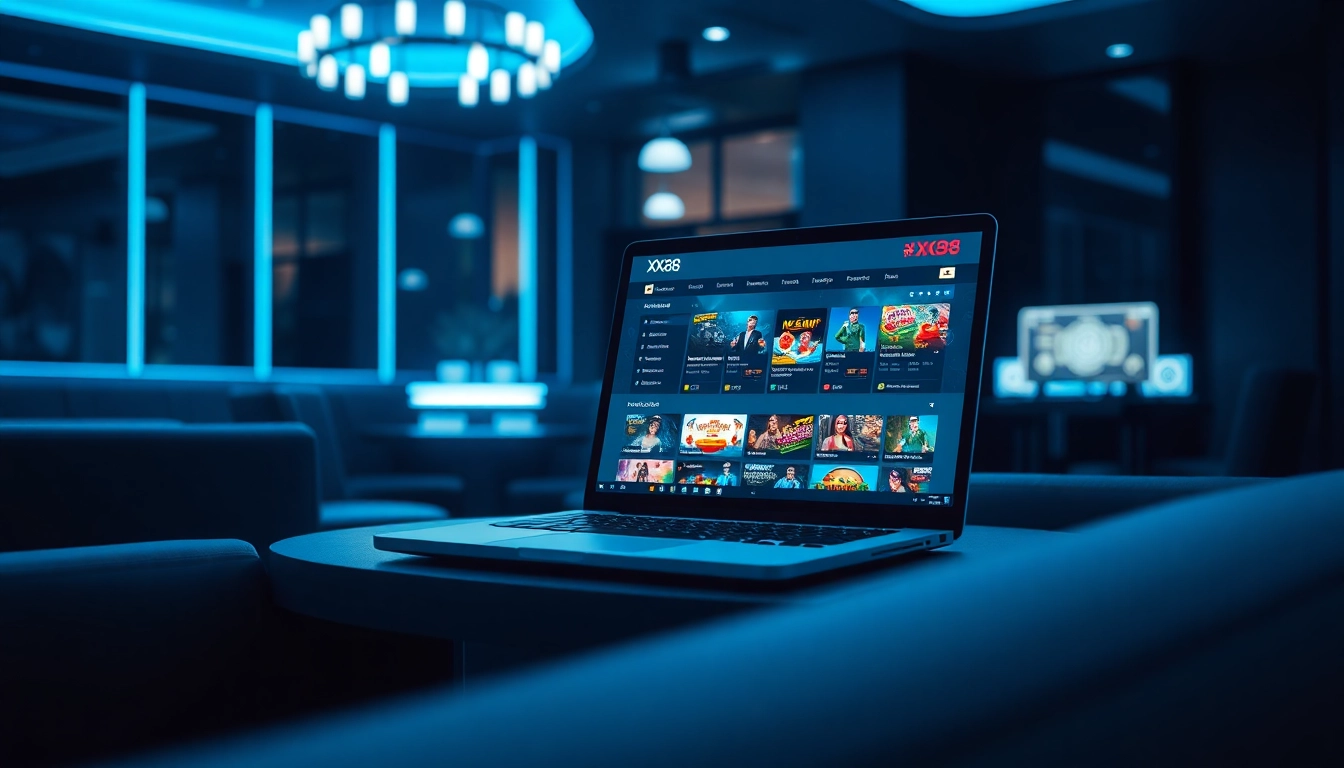 Experience the allure of online betting at https://xx88.pizza/ with a luxurious lounge setting.