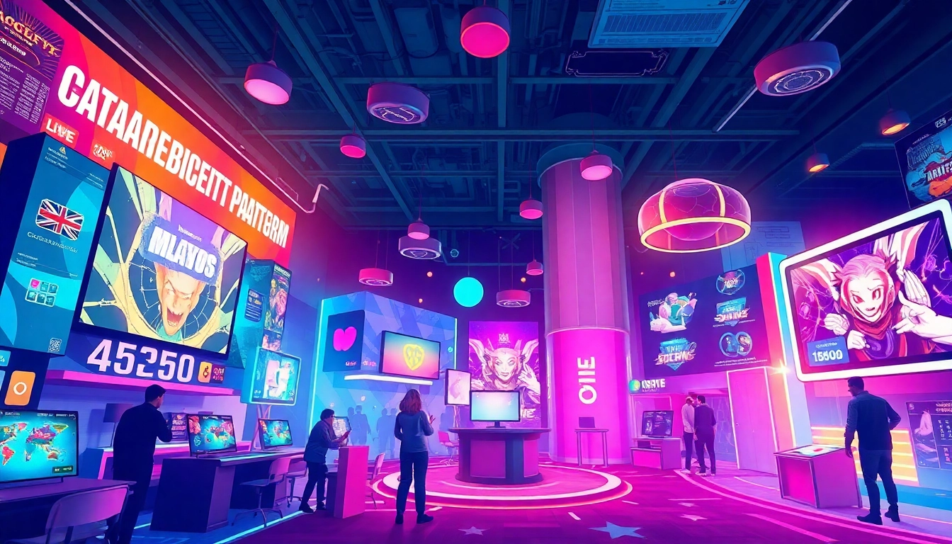 KJC AC 2: Interactive gaming platform showcasing modern technology and global entertainment.