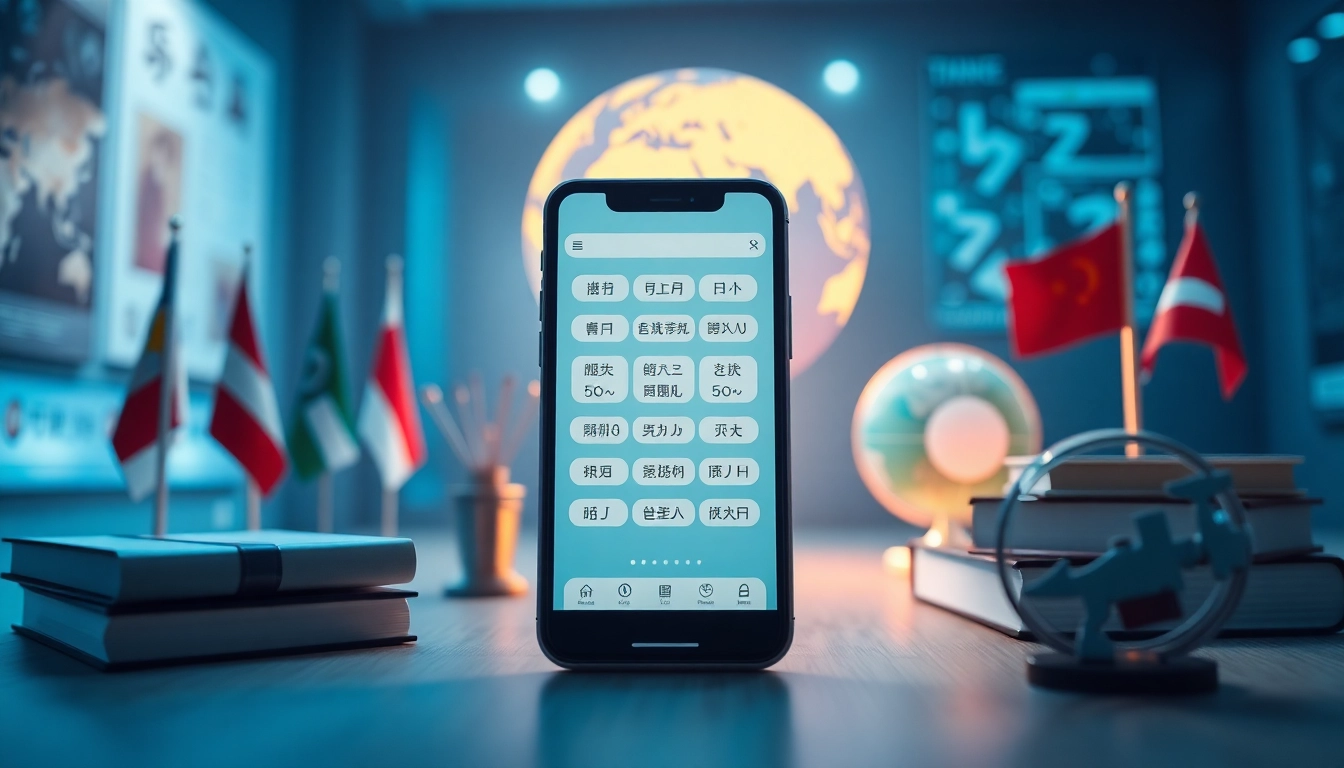 Interactive interface of 有道翻译 showcasing multiple language translations.