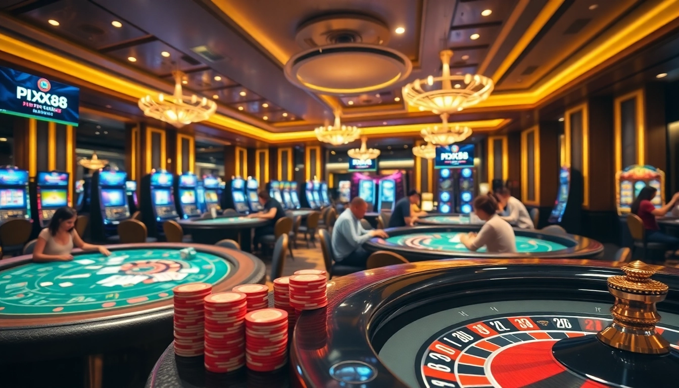 Experience thrilling Baccarat and Poker action at https://xx88.us/ in a luxurious casino setting.