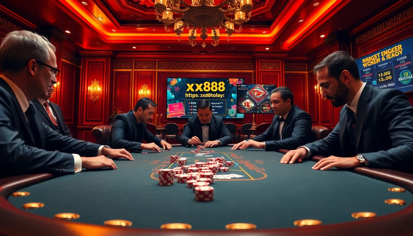 Experience the excitement of gambling at https://xx88.today/ with vibrant poker action and luxury.