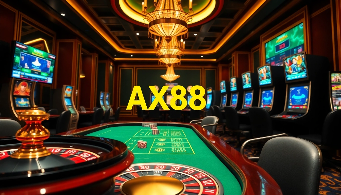 Experience excitement at AX88 with vibrant casino games and thrilling slot machines.