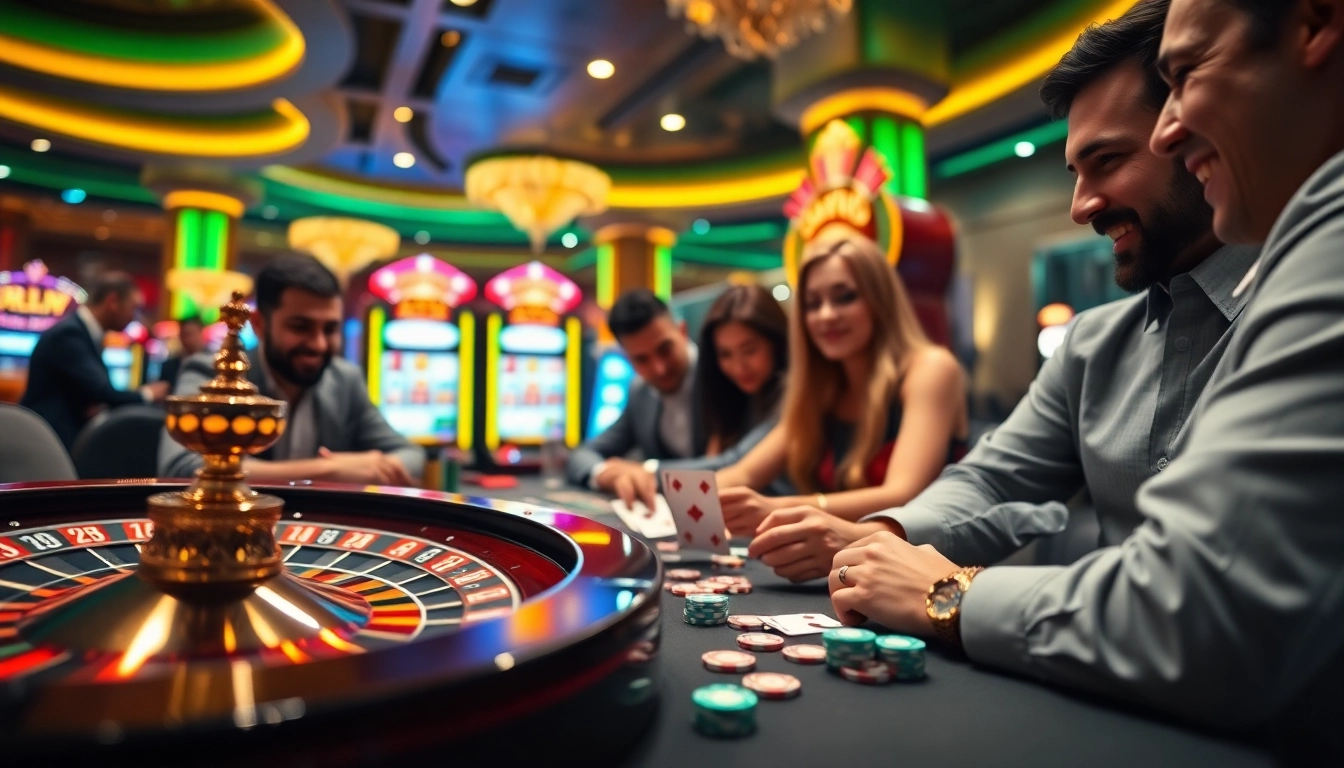 Experience the thrill of JILI games with vibrant casino visuals and engaging gameplay elements.