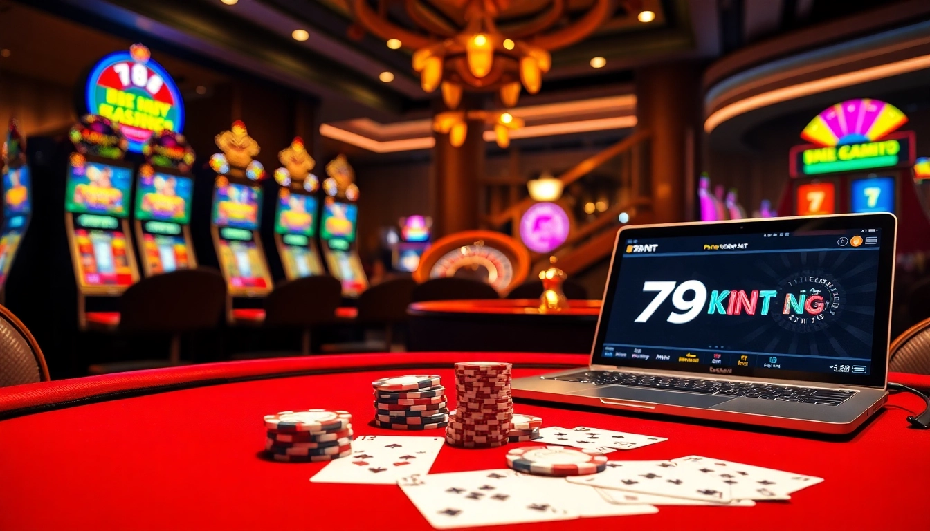 Experience the thrill of betting at 79king net with immersive casino gaming visuals.