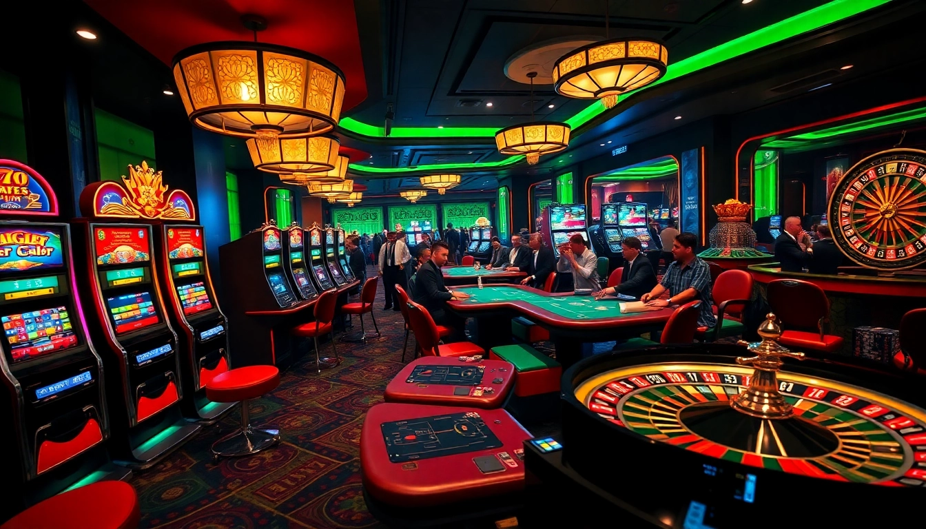 Experience luxury gaming at https://tha-bet.pro/ with vibrant slot machines and engaging poker tables.
