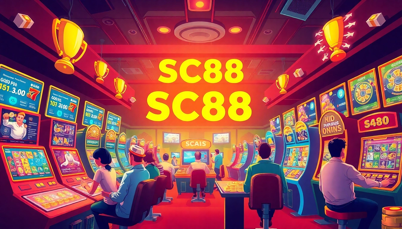 Engaging scene of Trang chủ SC88 showcasing vibrant gaming action and excitement.
