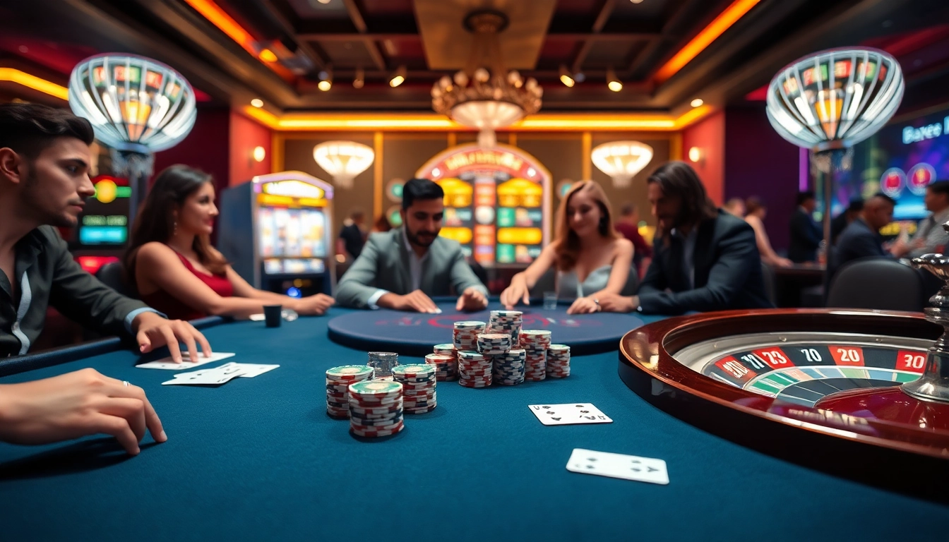 Experience thrilling gameplay at https://sumvip.mom/, featuring vibrant casino elements and engaged players.