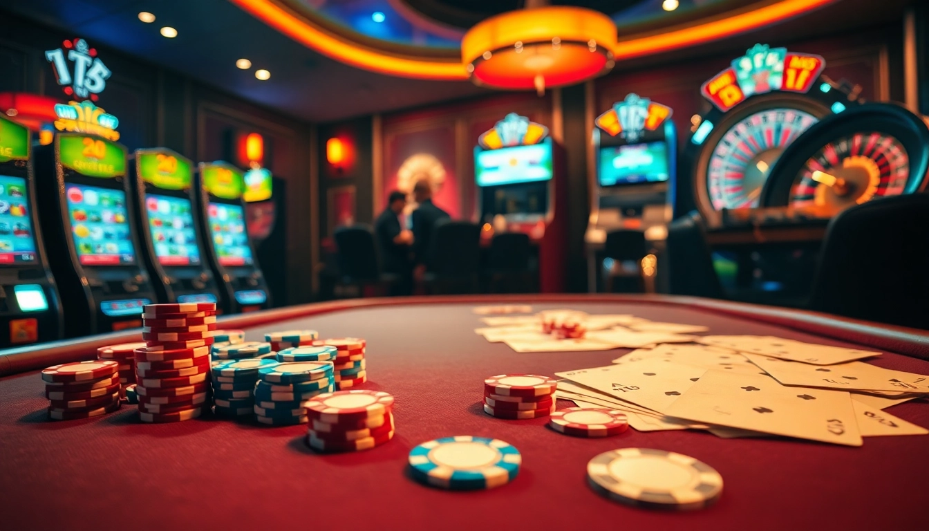 Engage in thrilling games at https://hit-club.games/ with elegant poker tables and vibrant slot machines.