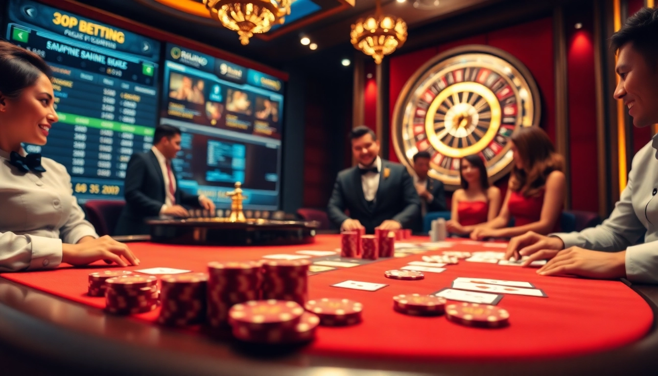 Experience the excitement of casinos at https://9bet0.us.com/ with a luxurious gaming table and professional dealers.