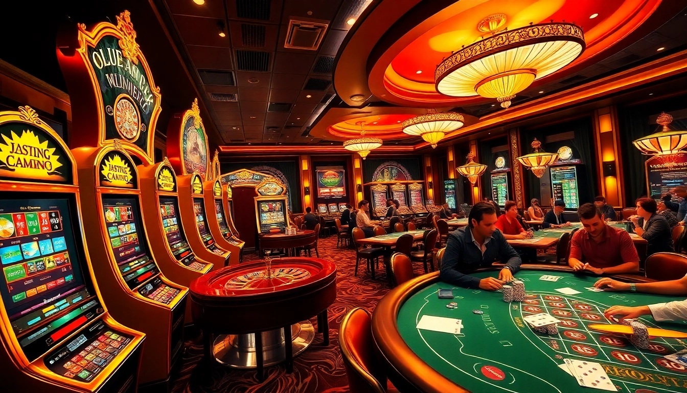 Experience the excitement of winning big with Tg88.com at a vibrant casino filled with gaming action.