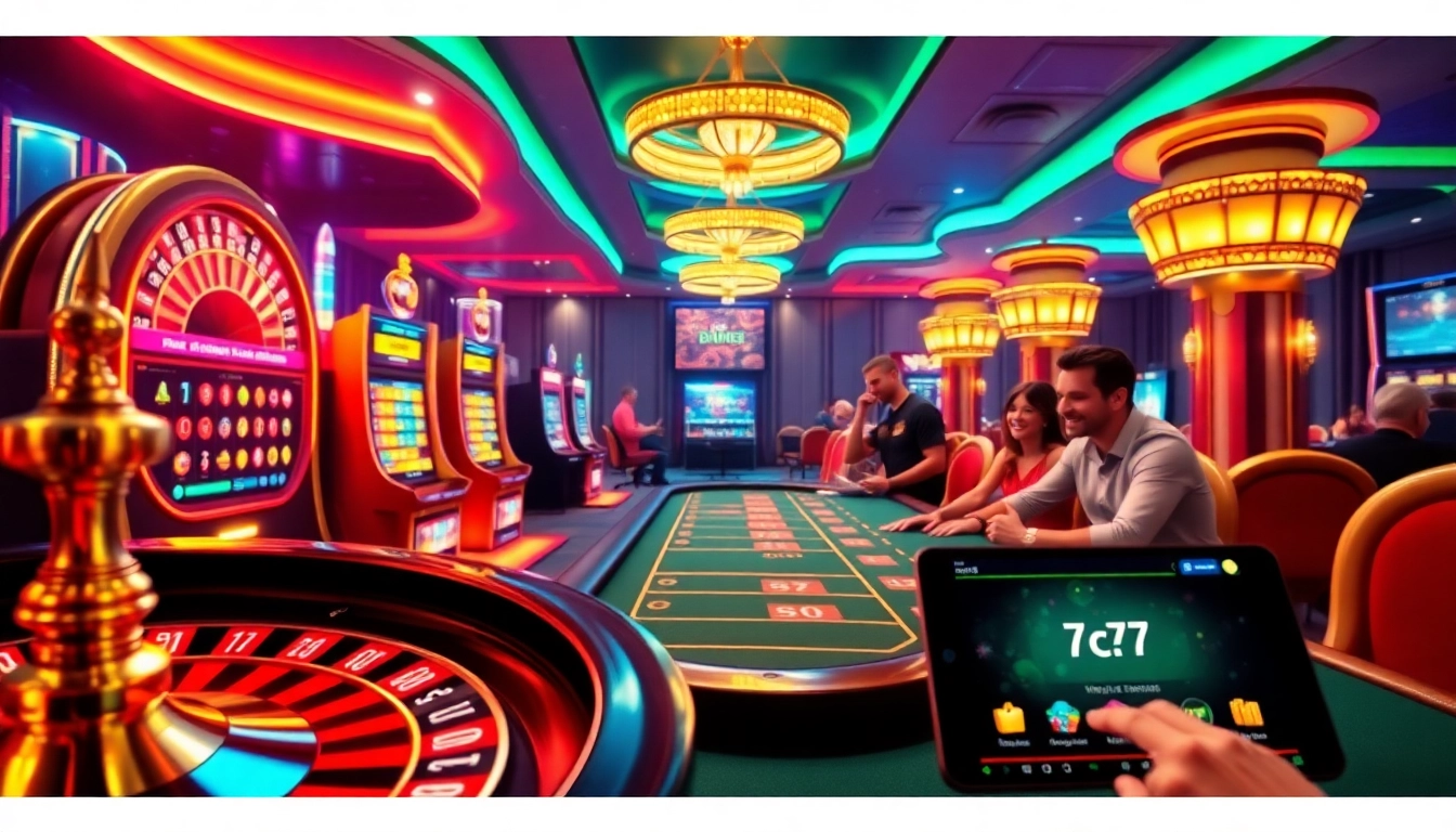 The 7c77 app brings vibrant online gaming to life with exciting casino experiences.