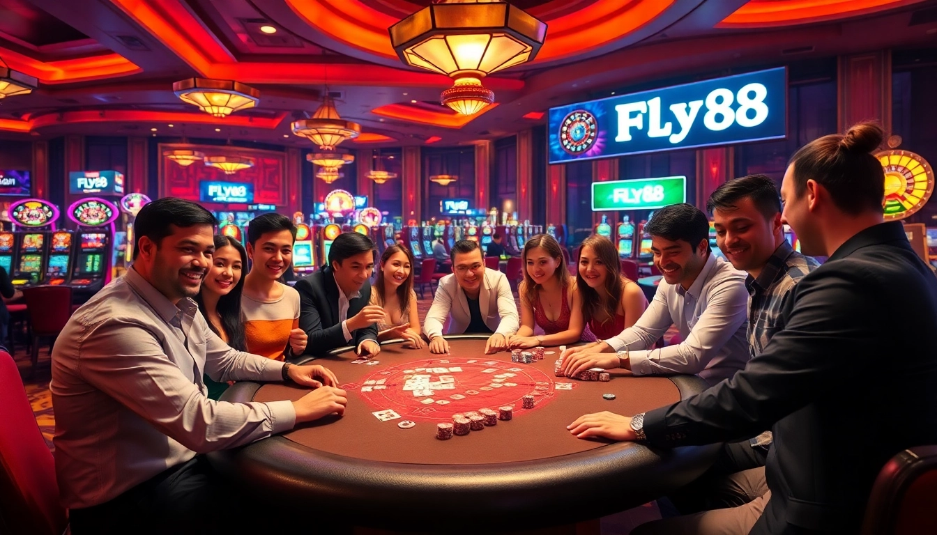 Experience the thrill of gaming on trang FLY88 chính thức with exciting poker sessions and engaging tournaments.