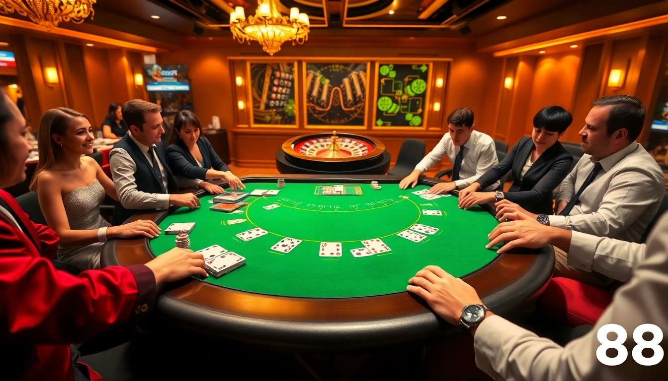 Join the thrill at nhà cái af88 with exciting games and professional dealers at a luxury casino.
