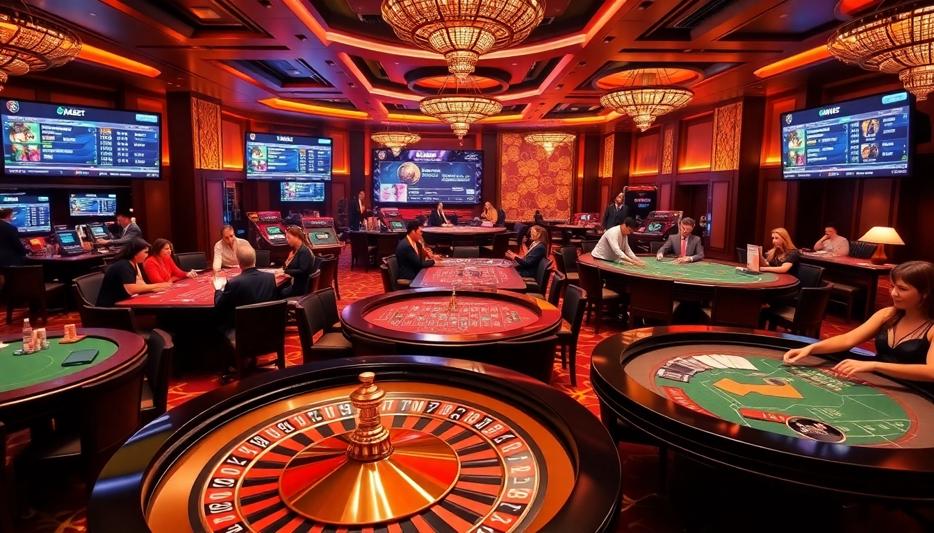 Experience the excitement of online gambling with 8kbet cc's vibrant casino atmosphere.