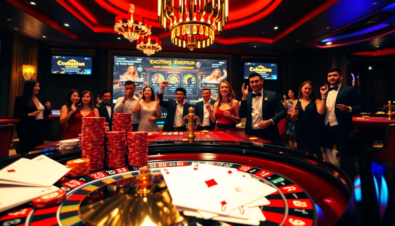 Experience the thrill of okwin liên minh at a vibrant casino table with exciting gameplay.