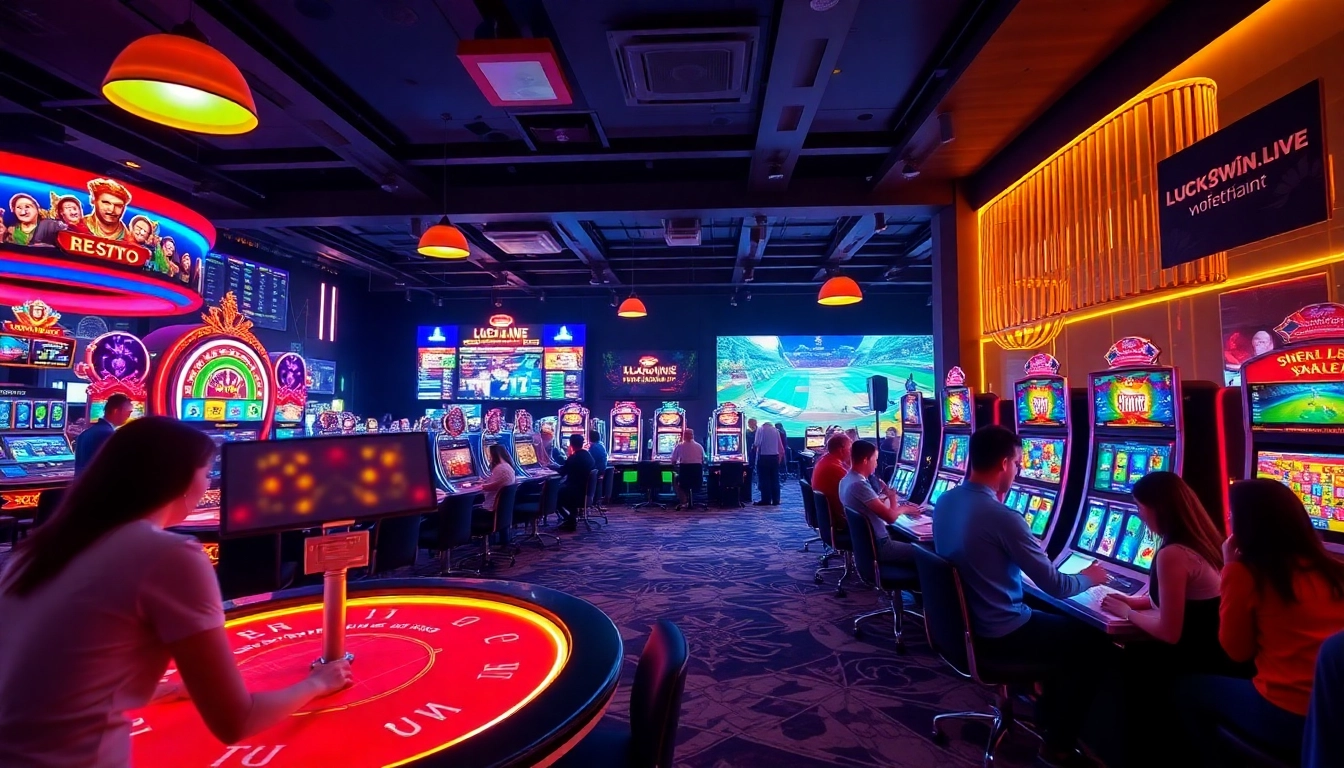 Experience the excitement of gambling at luck8win.live with vibrant casino games and sports betting.
