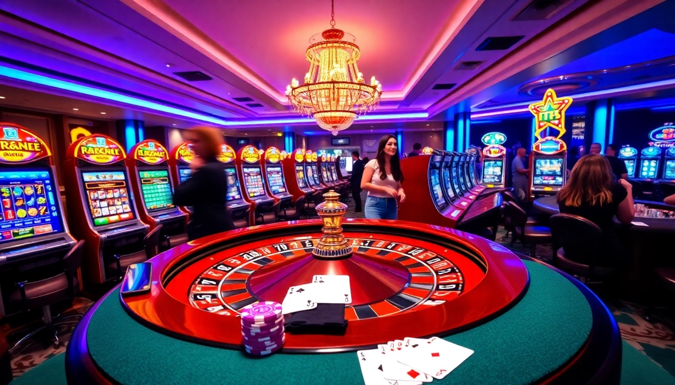 Experience the excitement of gambling at https://gg88.biz/ with a vibrant casino atmosphere featuring roulette and slots.
