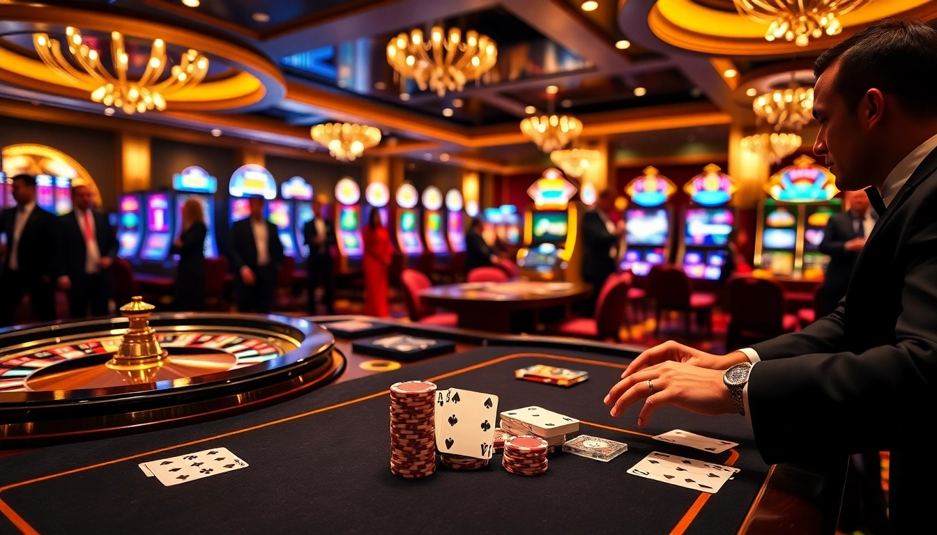 Experience thrilling gaming at https://98win.gg/ with vibrant poker tables and luxury casino ambiance.