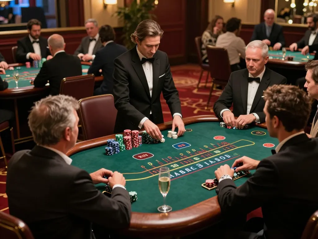 Players enjoy live blackjack action at TG88 casino, showcasing dealer interaction and strategic gameplay.