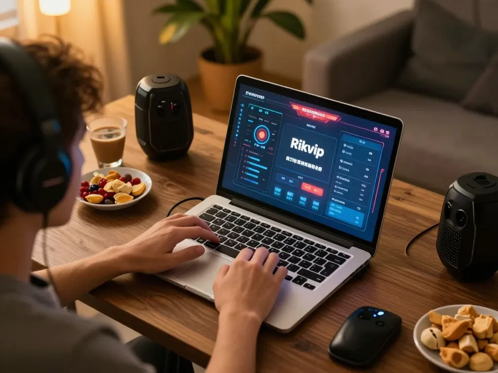 Engaging in online gaming on Rikvip platform, showcasing strategies and relaxation.