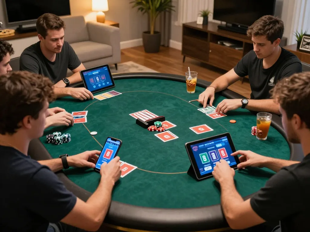 Players enjoying a strategic online poker game on 789club, capturing engaging moments of dynamic gameplay and responsible gaming.