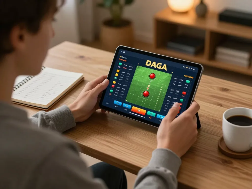 Engaging with Dagago's live betting app for a thrilling sports wagering experience