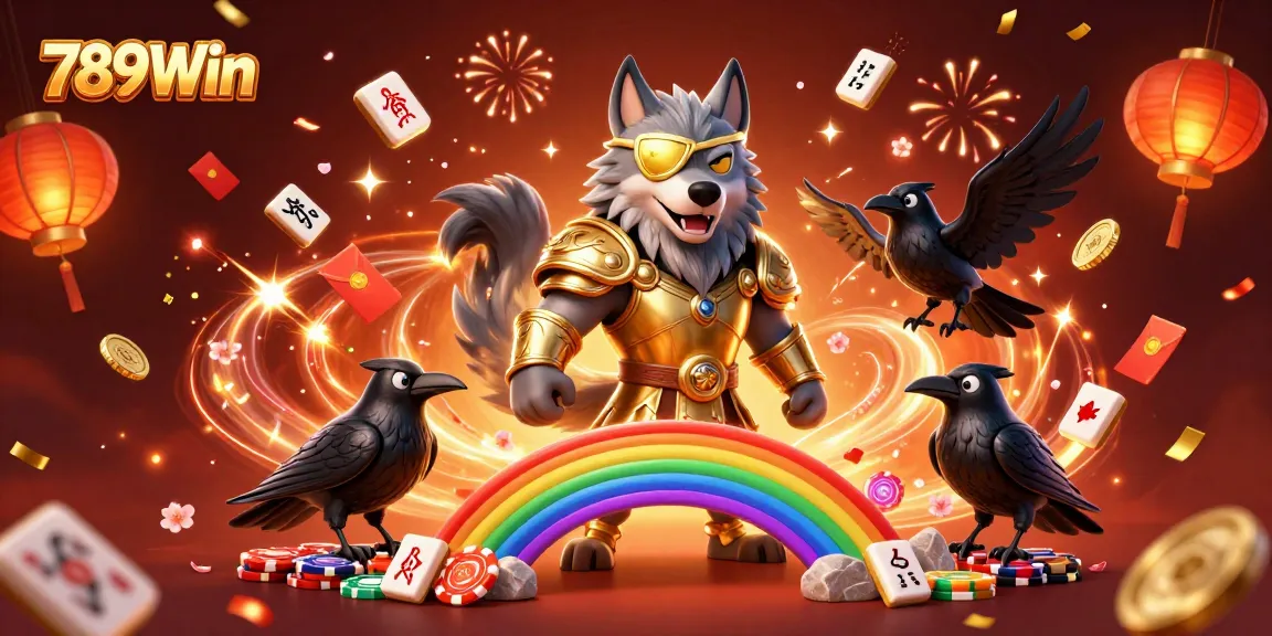 Experience thrilling moments at 789Win with vibrant casino elements and Norse-inspired characters.
